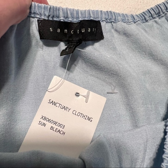 Sanctuary Clothing (NWT) off shoulder Top size Large - Picture 6 of 7